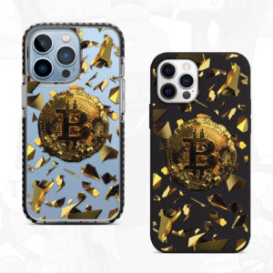 Чохол для iPhone Bitcoin Stone