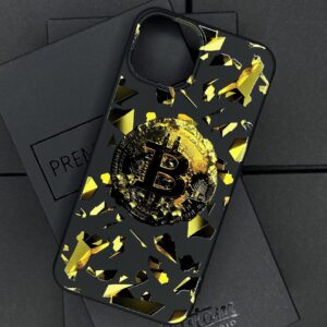 Чохол для iPhone Bitcoin Stone
