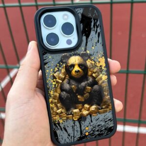 Чохол для iPhone Gold Teddy