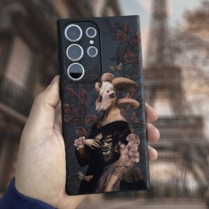Чохол для Android Череп Дівчина
