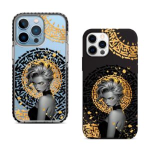 Чохол для iPhone Дівчина Каліграфія