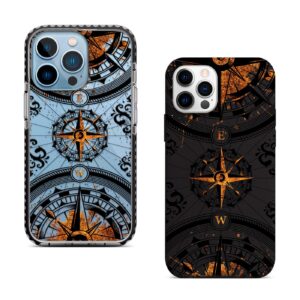 Чохол для iPhone Компас Голд