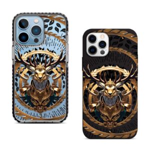 Чохол для iPhone Олень Золото