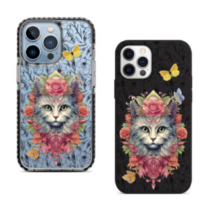 Чохол для iPhone Кіт Метелики