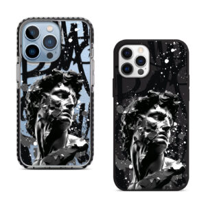 Чохол для iPhone Лице Срібло