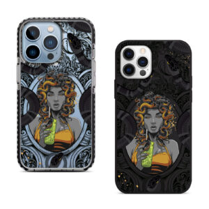 Чохол для iPhone Медуза Стакан