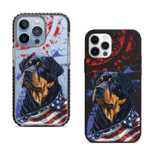 Чохол для iPhone Собака з прапором