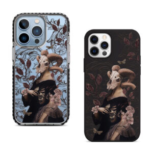 Чохол для iPhone Череп Дівчина