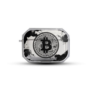Чохол для Airpods Bitcoin Black