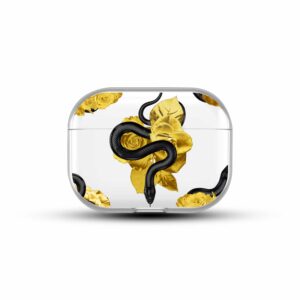Чохол для Airpods Змія та Троянди