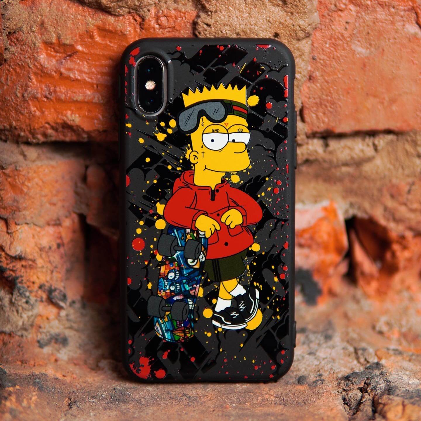 Чохол для iPhone Барт Скейт2