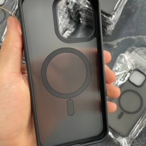 Чохол для iPhone Black Matte with MagSafe