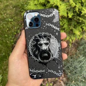 Чохол для iPhone Лев Срібло