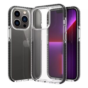 Чохол для iPhone прозорий із захисними бортиками