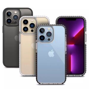 Чохол для iPhone прозорий із захисними бортиками