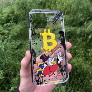 Чохол для iPhone Скрудж Біткоїн