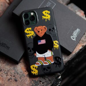 Чохол для iPhone Ведмедик USA Черепа