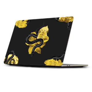 Чохол для MacBook Змія та троянди