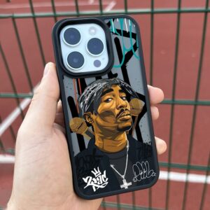 Чохол для iPhone Тупак Мікрофон