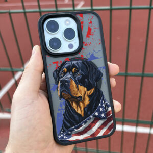 Чохол для iPhone Собака з прапором