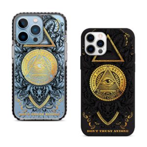 Чохол для iPhone Ілюмінати Gold
