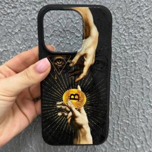 Чохол для iPhone Біткоін Промені