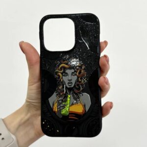 Чохол для iPhone Медуза Стакан