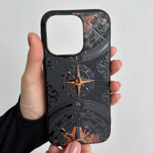 Чохол для iPhone Компас Голд