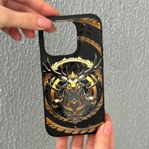 Чохол для iPhone Олень Золото