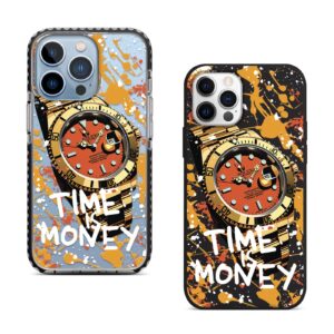 Чохол для iPhone Time is Money Yellow