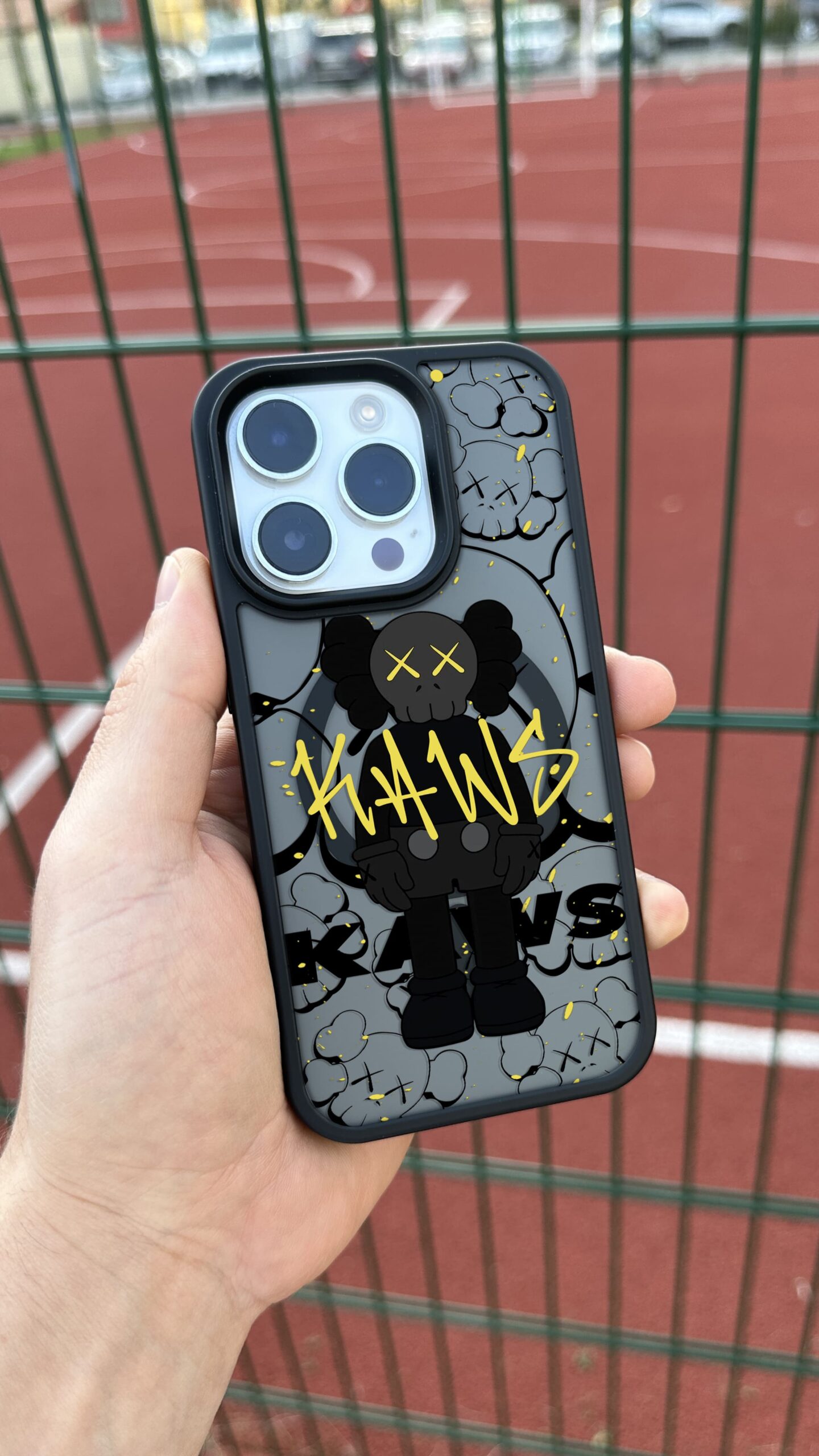 yellow kaws msb