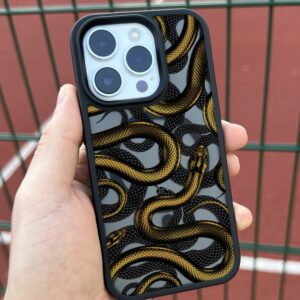 Чохол для iPhone Yellow Snakes